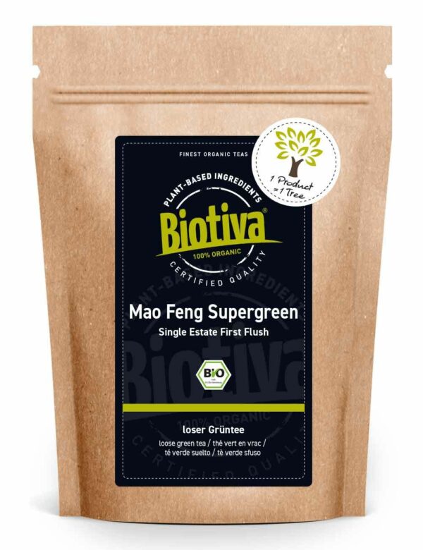 Biotiva Grüntee First Flush Mao Feng Bio