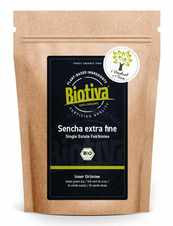 Biotiva Sencha Grüntee extra fine Bio