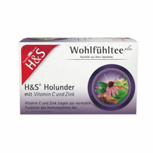 H&S Holunder mit Vitamin C und Zink Filterbeutel